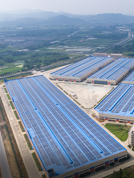 The 13 MW Rooftop PV Power Plant in Anji, Zhejiang Province