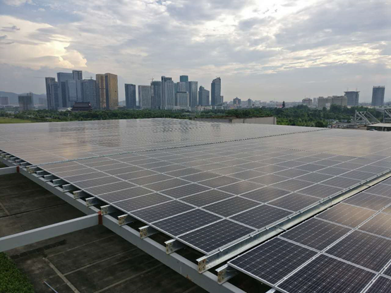 sunbet申搏官方网站电力义乌国际商贸城20MW屋顶分布式项目顺利满发并网